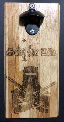 Ned Kelly “Such is life” themed bottle opener