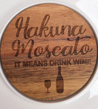 Hakuna Moscato cheese platter