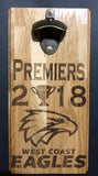 WCE premiers themed bottle opener