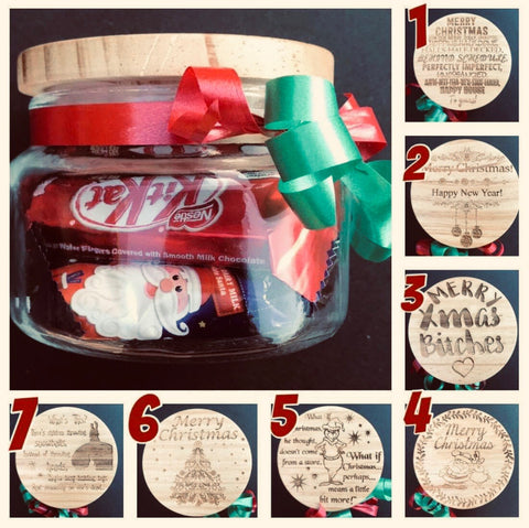 🎄🎄Christmas gift jars🎄🎄