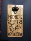 WCE premiers themed bottle opener