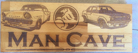 Man cave sign- Holden