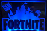 FORTNITE LED acrylic sign, can be personalised with name!!