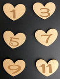 Cute baby age milestone plaques