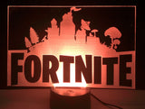 FORTNITE LED acrylic sign, can be personalised with name!!