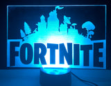 FORTNITE LED acrylic sign, can be personalised with name!!